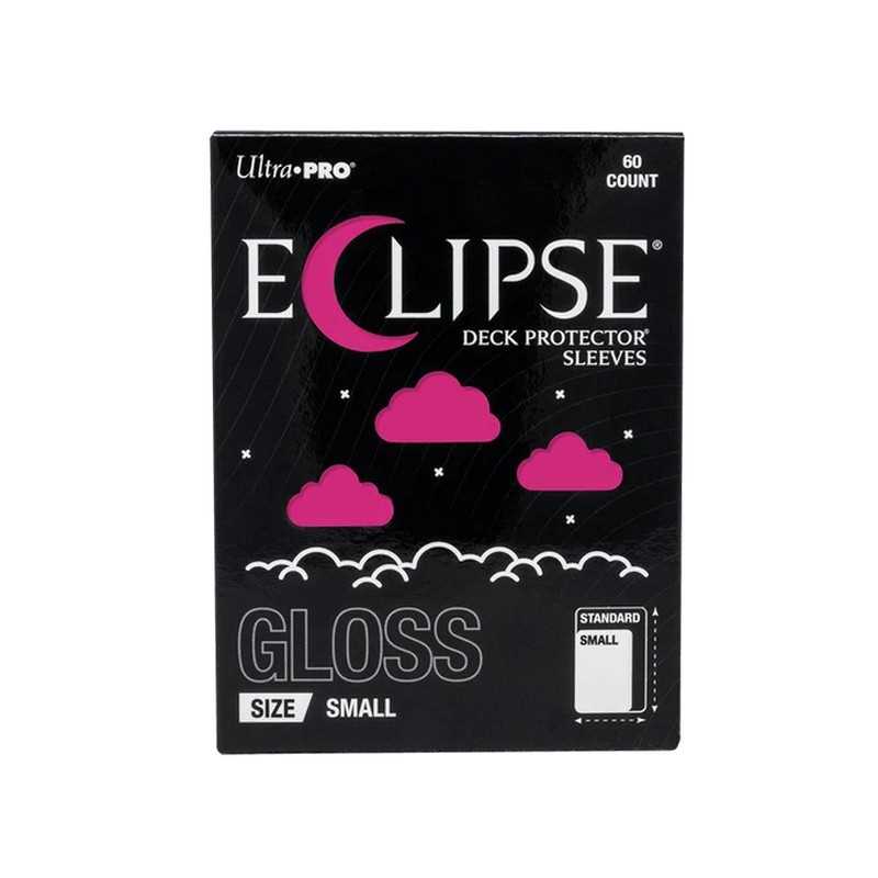 Eclipse Gloss Small Deck Protector Sleeves: Hot Pink - 60ct