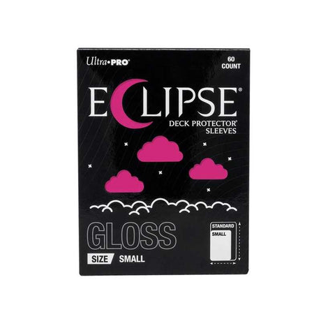 Eclipse Gloss Small Deck Protector Sleeves: Hot Pink - 60ct