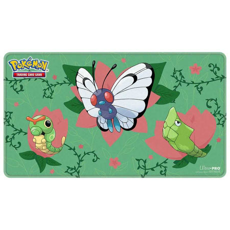 Pokémon Caterpie Evolutions Stitched Playmat