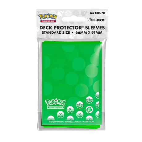 Pokémon Energy Deck Protector Sleeves - Grass Type (65ct)