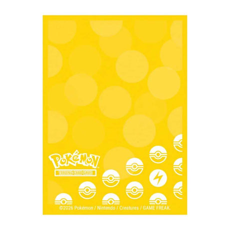 Pokémon Energy Deck Protector Sleeves - Lightning Type (65ct)
