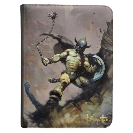Artist Spotlight: Frank Frazetta - Warrior with Ball and Chain 9-Pocket Zippered PRO-Binder