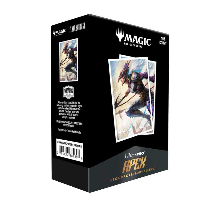 Magic: The Gathering - Final Fantasy 105ct Apex Deck Protector Sleeves - Q4 Premium X