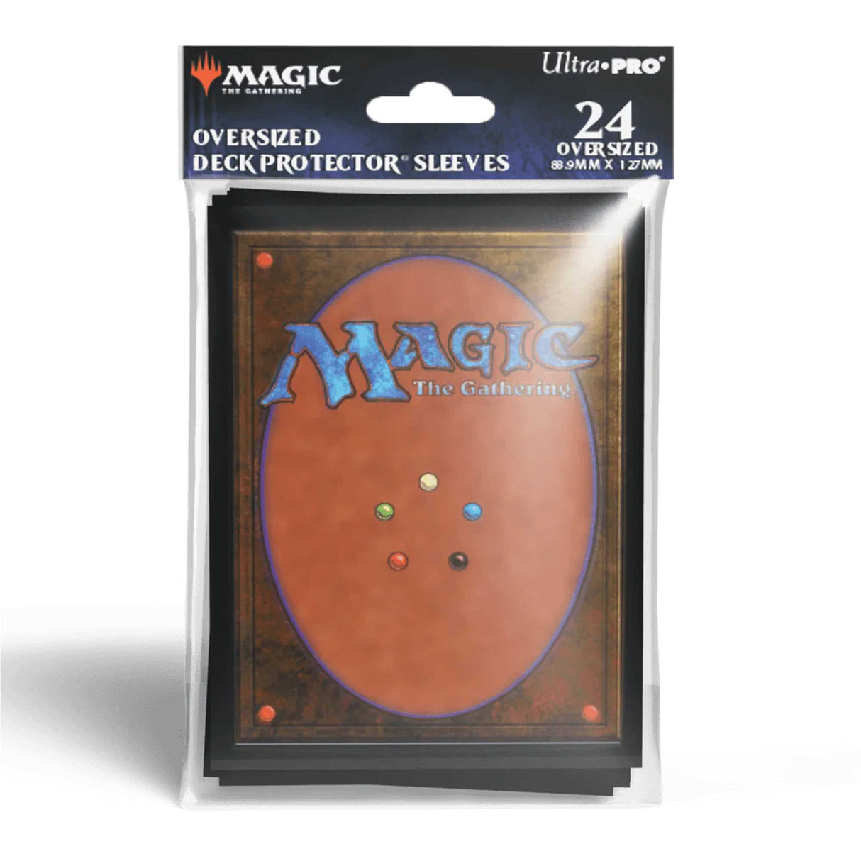 Magic: The Gathering - Classic Card Back Oversized Deck Protector Sleeves 24ct Magic: The Gathering - Classic Card Back Oversized Deck Protector Sleeves 24ct