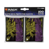 Magic: The Gathering - Duskmourn 100ct Deck Protector Sleeves Alt Art Key Character Mythic 4