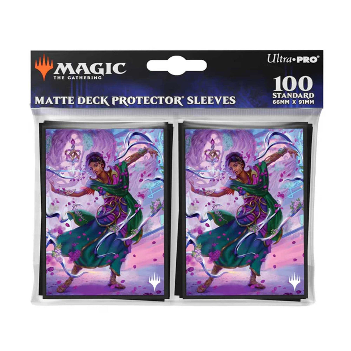 Magic: The Gathering - 2025 Multiplanar Race Set 100ct Deck Protector Sleeves Commander A