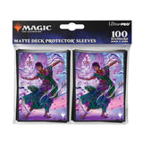 Magic: The Gathering - 2025 Multiplanar Race Set 100ct Deck Protector Sleeves Commander A
