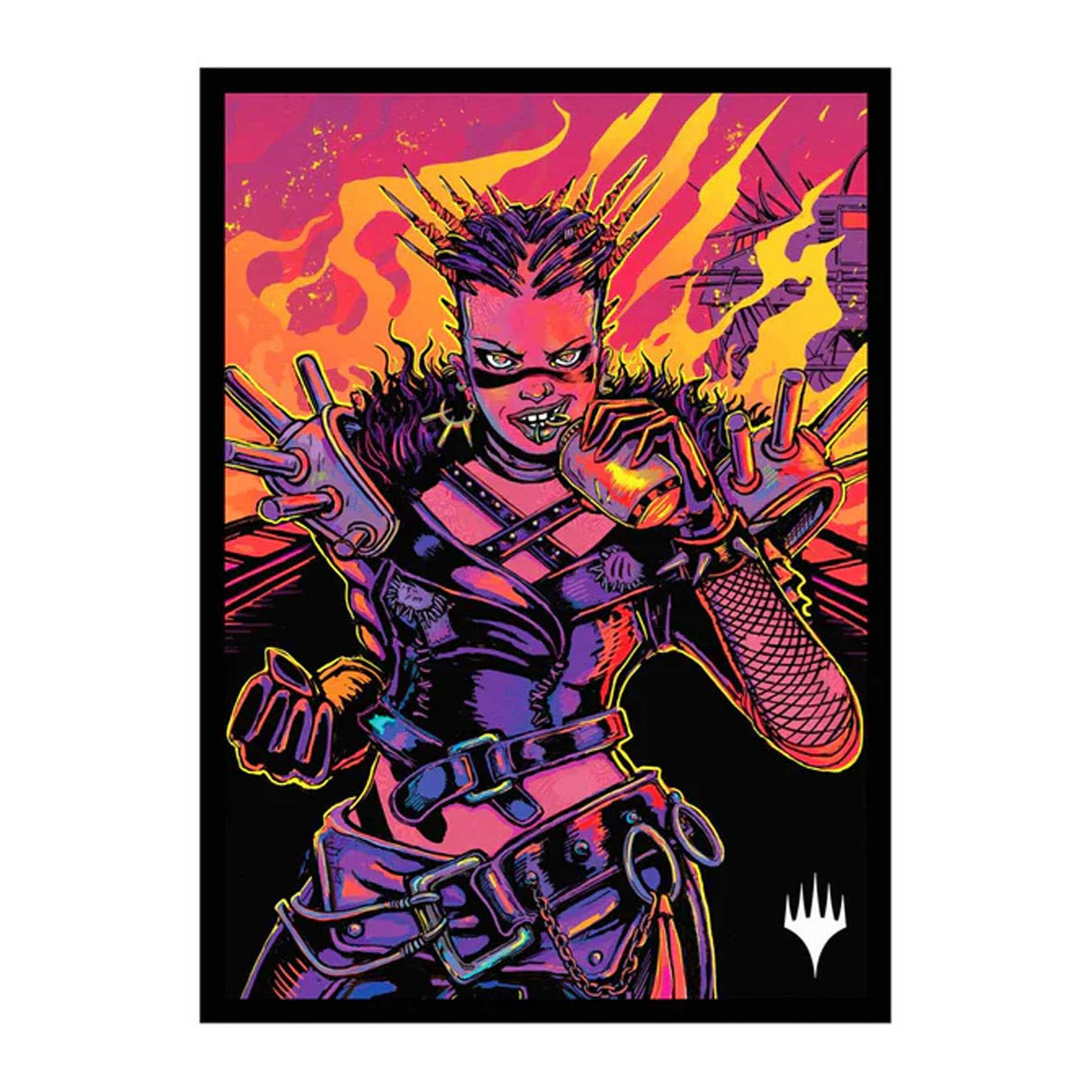 Magic: The Gathering - 2025 Multiplanar Race Set 100ct Deck Protector Sleeves Borderless Racer 4