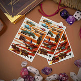 Magic: The Gathering - 2025 Multiplanar Race Set 105ct Apex Deck Protector Sleeves Set Symbol