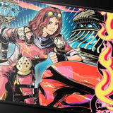 Magic: The Gathering - 2025 Multiplanar Race Set Black Stitched Playmat Variant Art PW