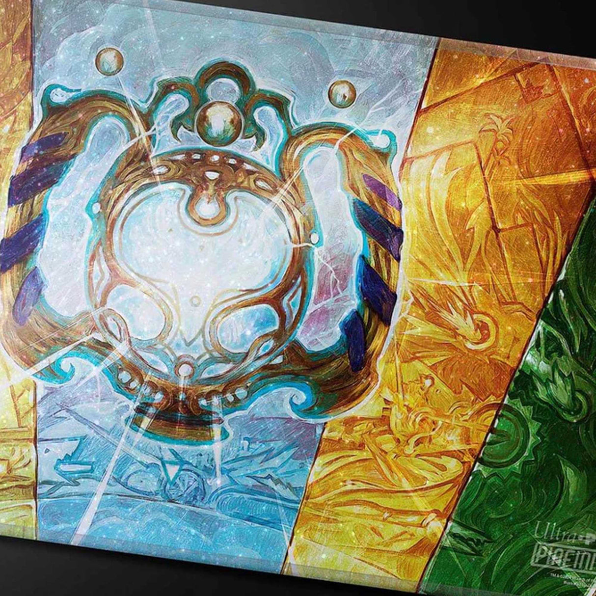 Magic: The Gathering - 2025 Multiplanar Race Set Holofoil Playmat Card Art