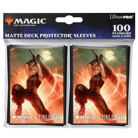 Magic: The Gathering - Final Fantasy 100ct Deck Protector Sleeves Commander A