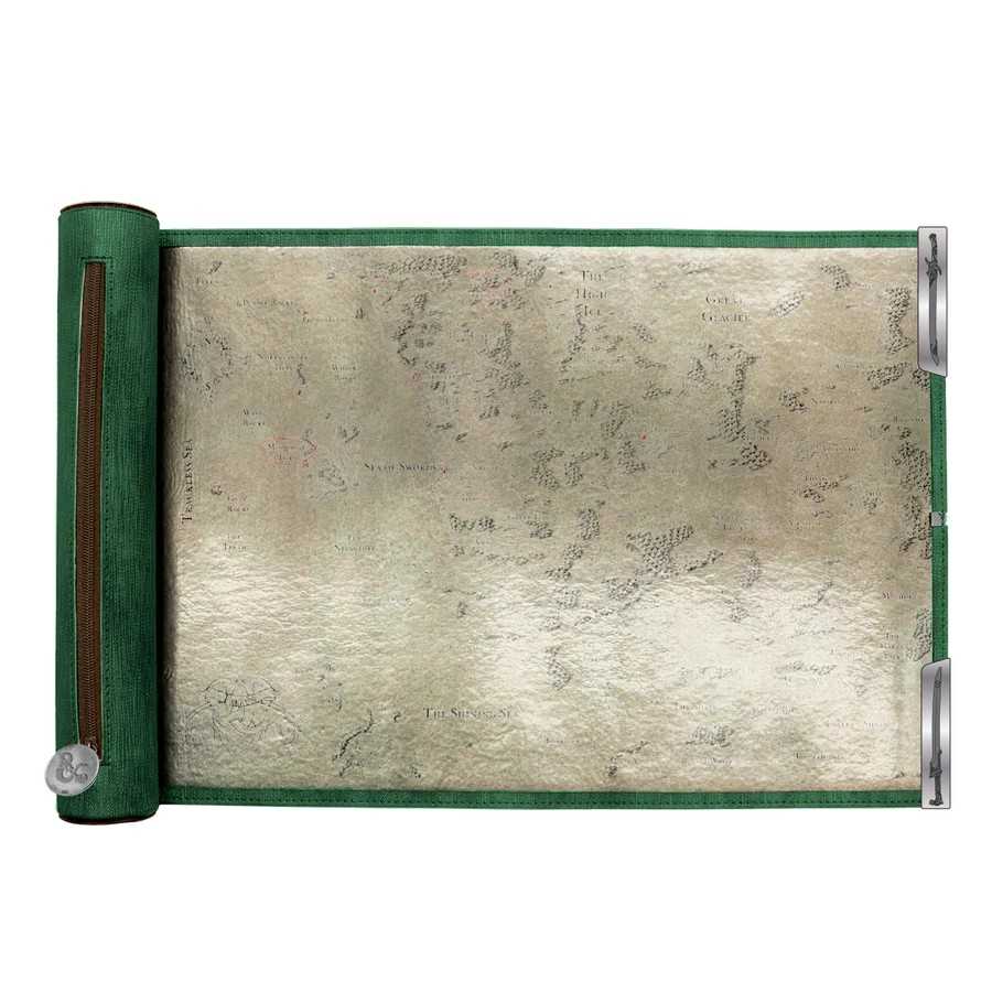 Dungeons & Dragons: Artifacts Across Eternities: Drizzt & the Forgotten Realms Premium Dice Scroll Map