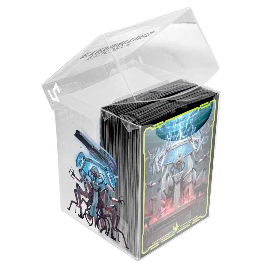 Magic: The Gathering - Edge of Eternities 100ct Deck Protector Sleeves - Clear Box Commander A