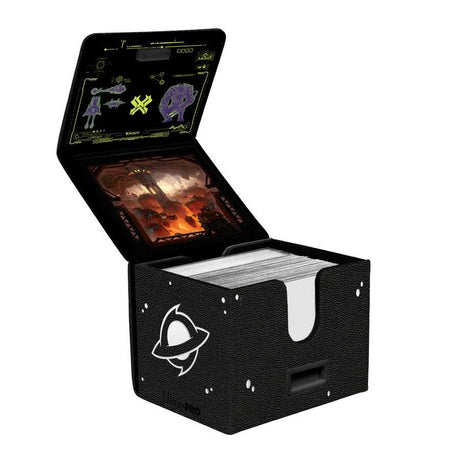 Magic: The Gathering - Edge of Eternities Premium Alcove Edge Deck Box - Interior Printing Red Mythic