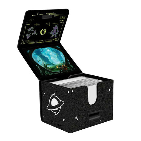 Magic: The Gathering - Edge of Eternities Premium Alcove Edge Deck Box - Interior Printing Green Mythic