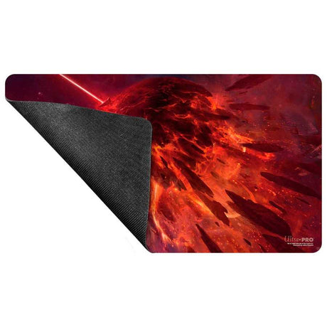 Magic: The Gathering - Edge of Eternities Playmat Mythic Land Red