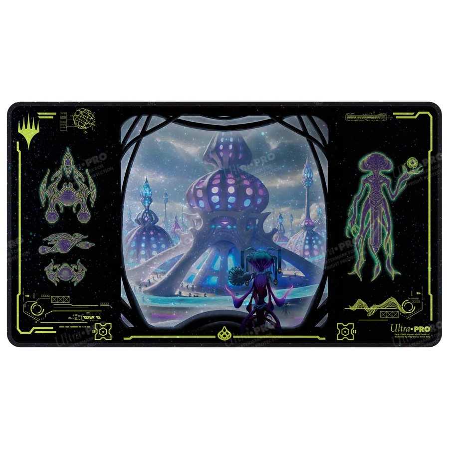 Magic: The Gathering - Edge of Eternities Holofoil Playmat Blue Mythic