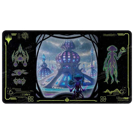 Magic: The Gathering - Edge of Eternities Holofoil Playmat Blue Mythic