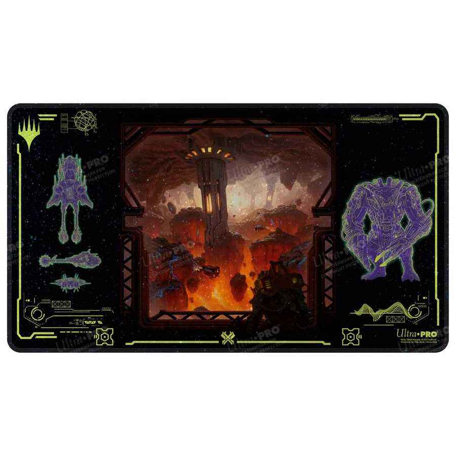 Magic: The Gathering - Edge of Eternities Holofoil Playmat Red Mythic