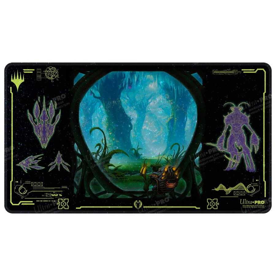 Magic: The Gathering - Edge of Eternities Holofoil Playmat Green Mythic