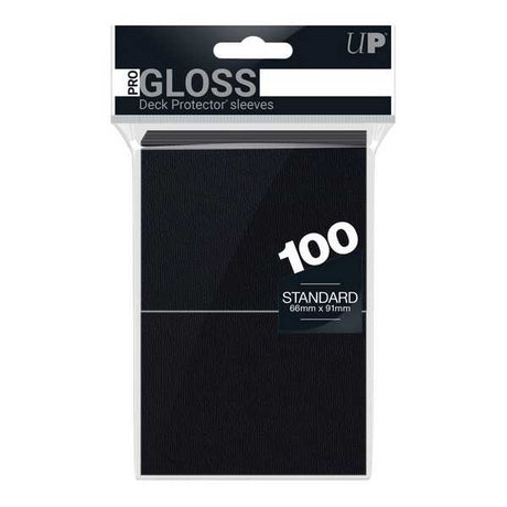 PRO-Gloss Standard Card Sleeves: Black (100)