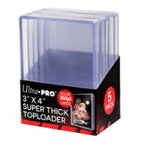3in x 4in Super Thick 360pt Toploaders (5 pack)