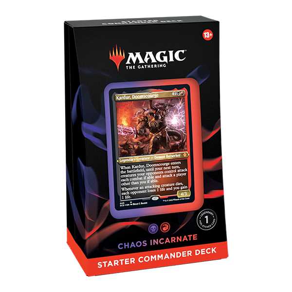 Magic The Gathering: Evergreen Starter Commander Decks 2022 Asmodee UK Magic The Gathering: Evergreen Starter Commander Decks 2022 Asmodee UK