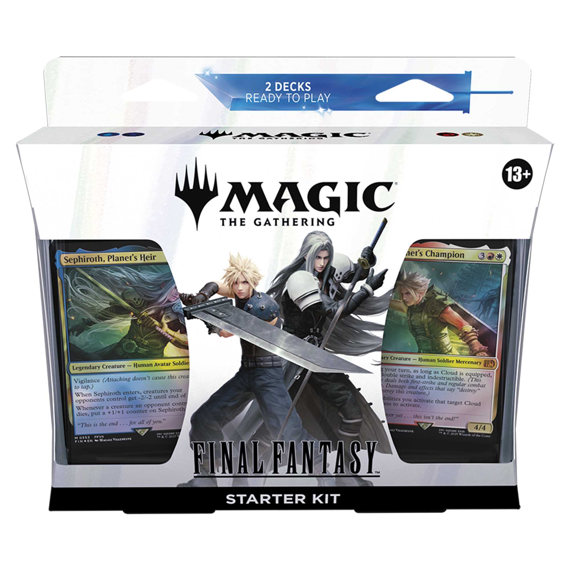 FINAL FANTASY プレイ・ブースターセット　5 BOX Magic: The Gathering: Final Fantasy Starter Kit – Asmodee UK