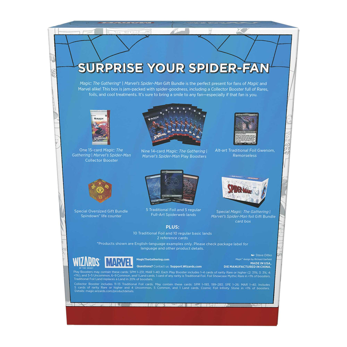 Magic: The Gathering: Marvel's Spider-Man Gift Bundle Asmodee UK Magic: The Gathering: Marvel's Spider-Man Gift Bundle Asmodee UK