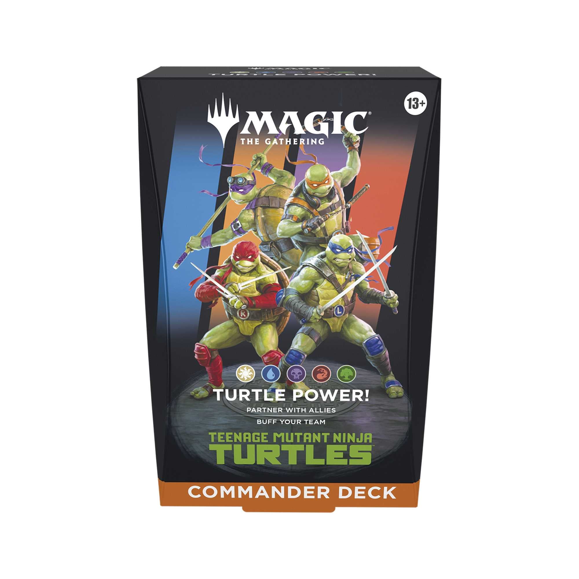 MTG: Teenage Mutant Ninja Turtles Commander Deck - Wizards of the Coast