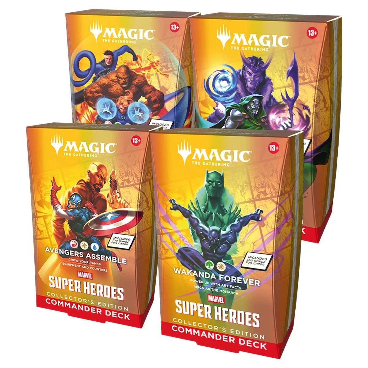 Magic: The Gathering: Marvel Super Heroes Collector Commander Deck –  Asmodee UK