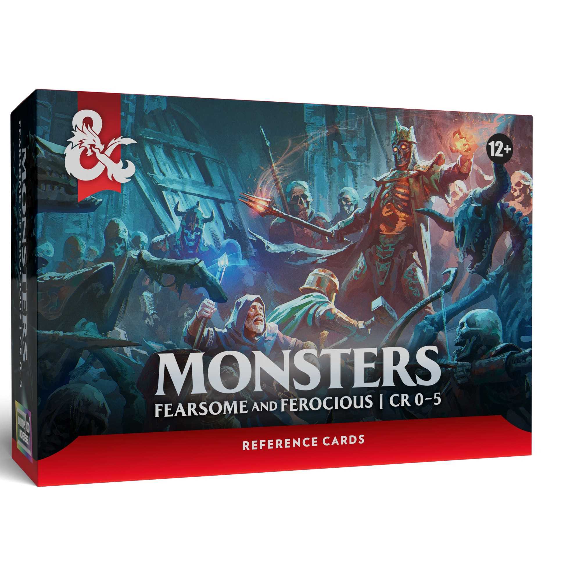 Trove Monsters Fearsome and Ferocious CR 0 to 5: Dungeons and Dragons -  Wizards of the Coast