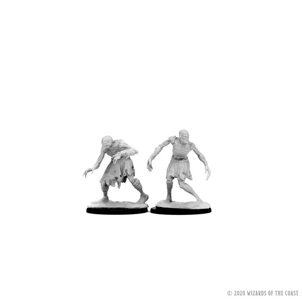 D&D Unpainted Miniatures: Ghouls