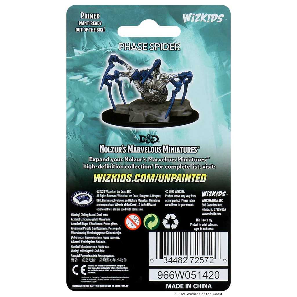 D&D Unpainted Miniatures: Phase Spider Giant