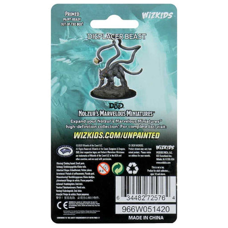 D&D Unpainted Miniatures: Displacer Beast