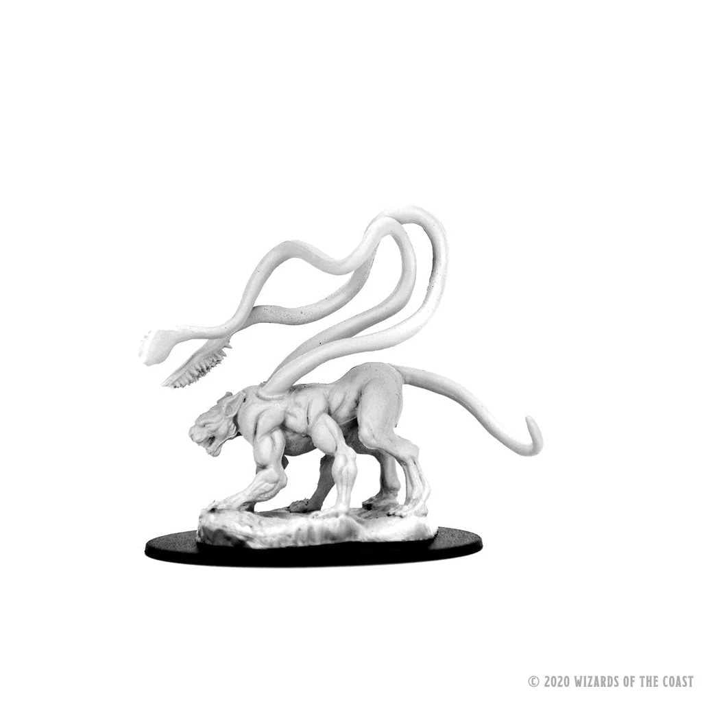 D&D Unpainted Miniatures: Displacer Beast