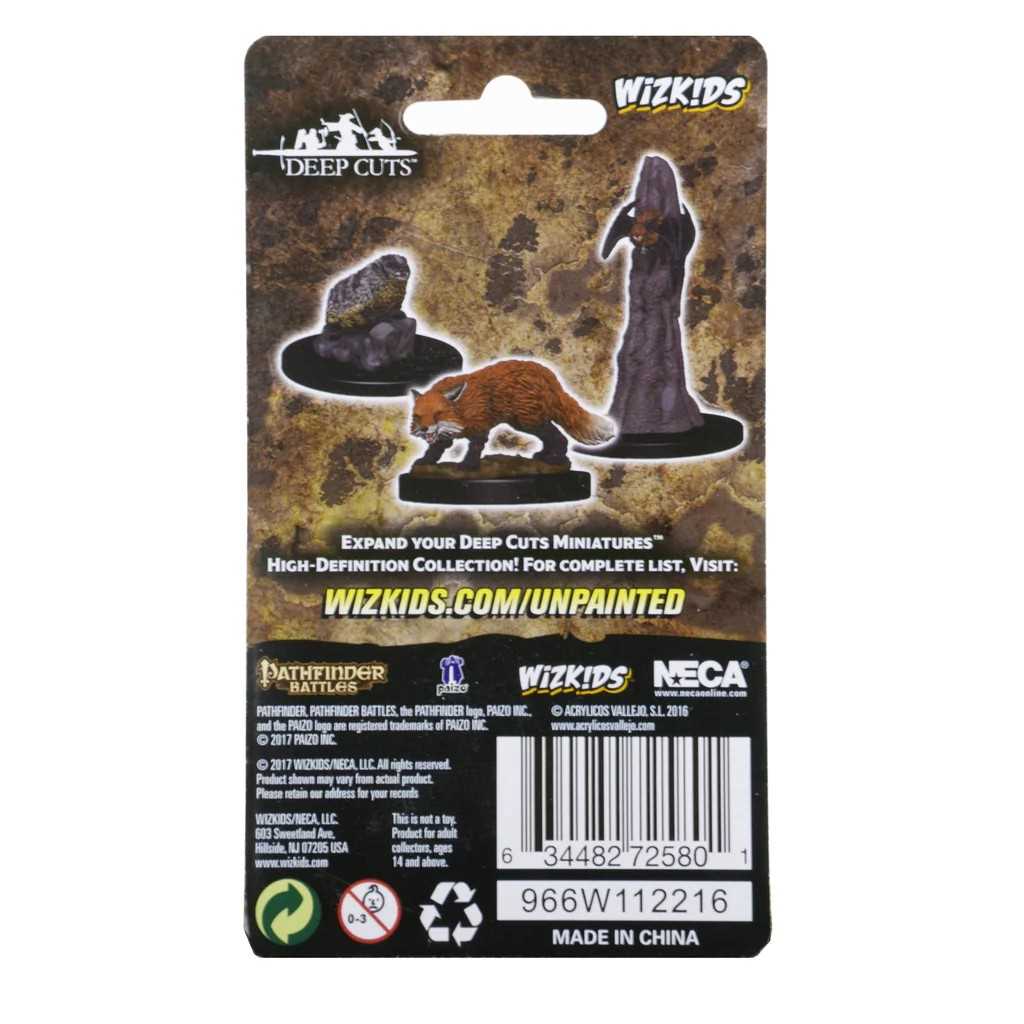 Pathfinder Deep Cuts Unpainted Miniatures: Familiars (Wave 1)