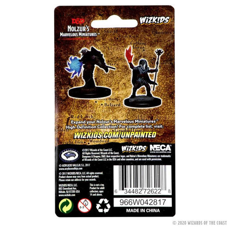 D&D Unpainted Miniatures: Elf Male Wizard