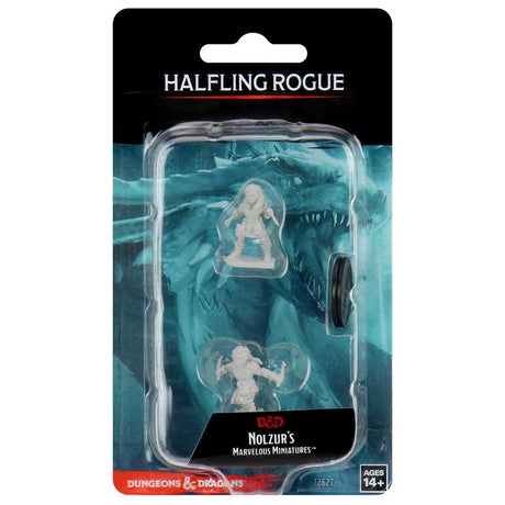 D&D Unpainted Miniatures: Halfling Female Rogue