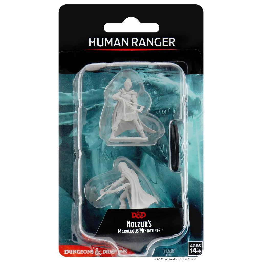 D&D Unpainted Miniatures: Human Female Ranger