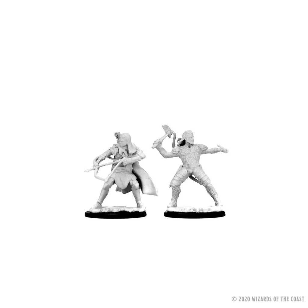 D&D Unpainted Miniatures: Human Female Ranger