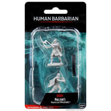 D&D Unpainted Miniatures: Human Female Barbarian