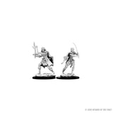 D&D Unpainted Miniatures: Human Female Barbarian