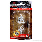 D&D Unpainted Miniatures: Dwarf Female Barbarian