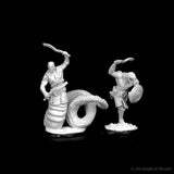 D&D Unpainted Miniatures: Yuan-Ti Malisons