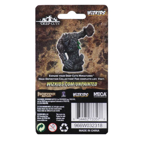 Pathfinder Deep Cuts Unpainted Miniatures: Medium Earth Elemental