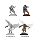 D&D Unpainted Miniatures: Male Aasimar Fighter