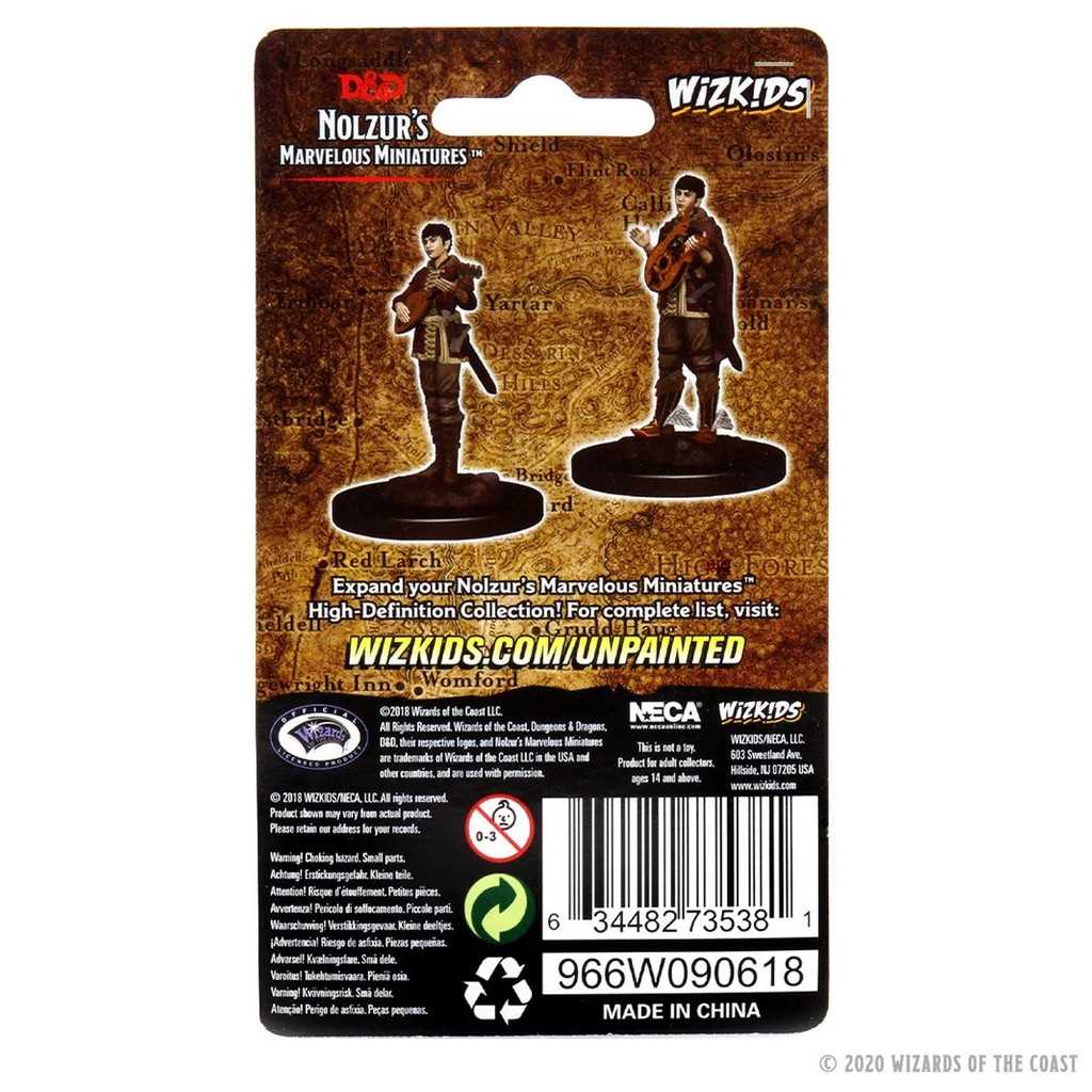 D&D Nolzur's Marvelous Unpainted Miniatures: Female Half Elf Bard
