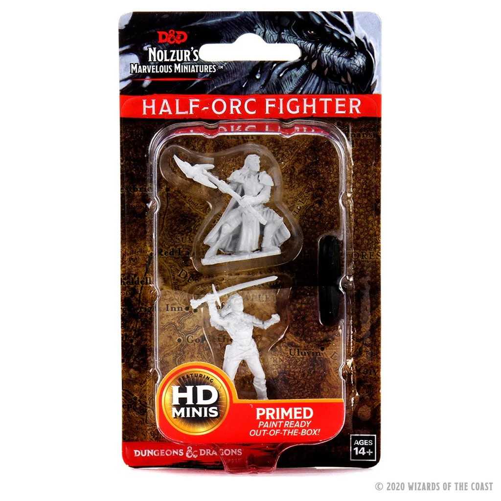 D&D Nolzur's Marvelous Unpainted Miniatures: Female Half-Orc Fighter